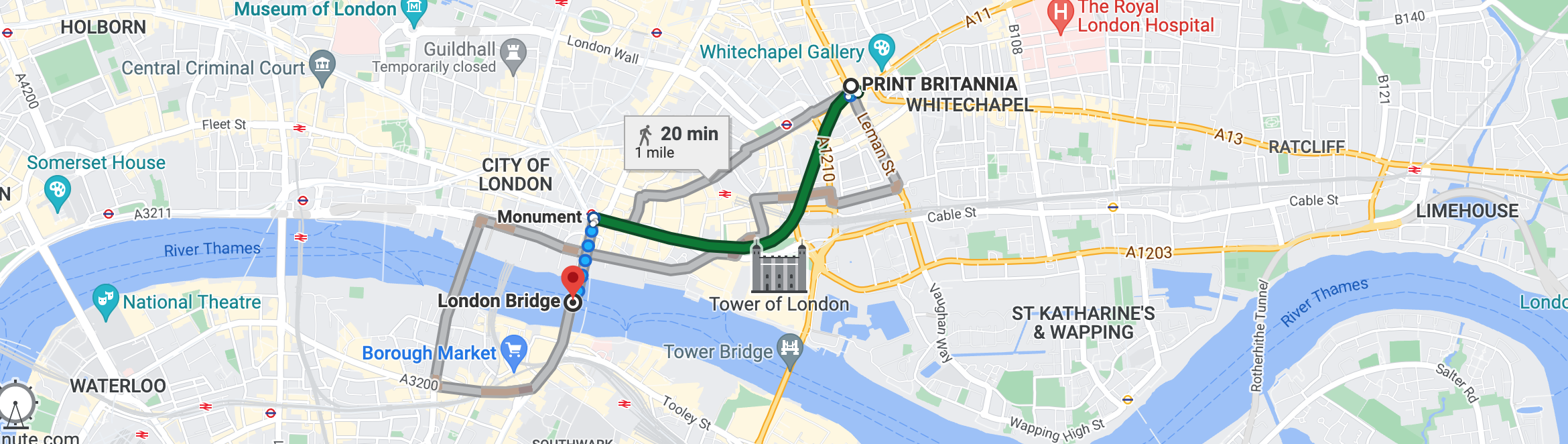 London Bridge Printers | Print Britannia